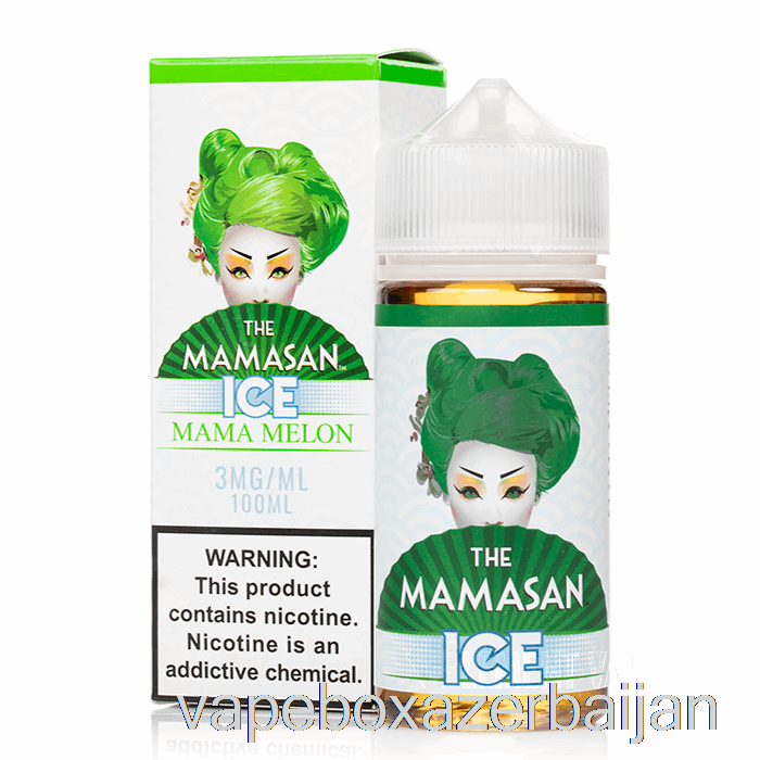 Vape Baku ICE Mama Melon - The Mamasan E-Liquid - 100mL 6mg